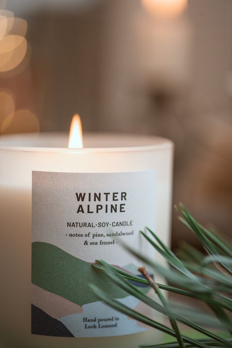 Winter Alpine - Scented Candle