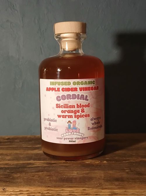 Sicilian Blood Orange & Warm Spices infused vinegar