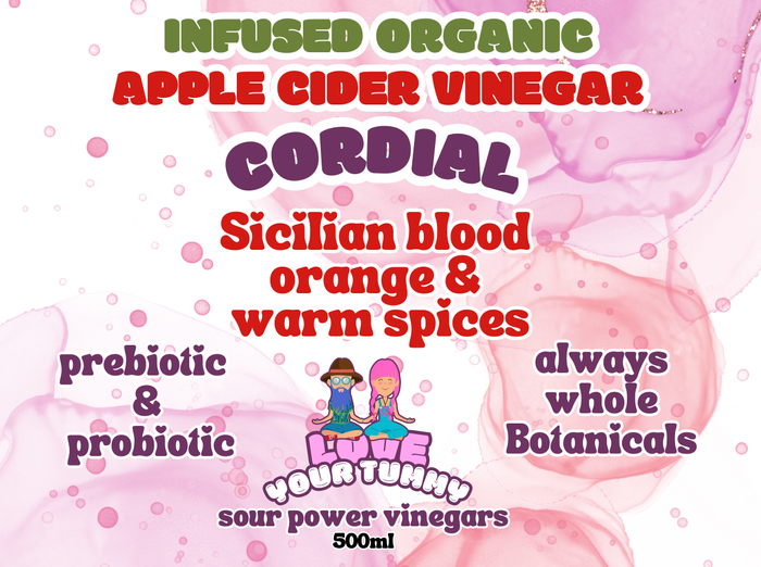 Sicilian Blood Orange & Warm Spices infused vinegar