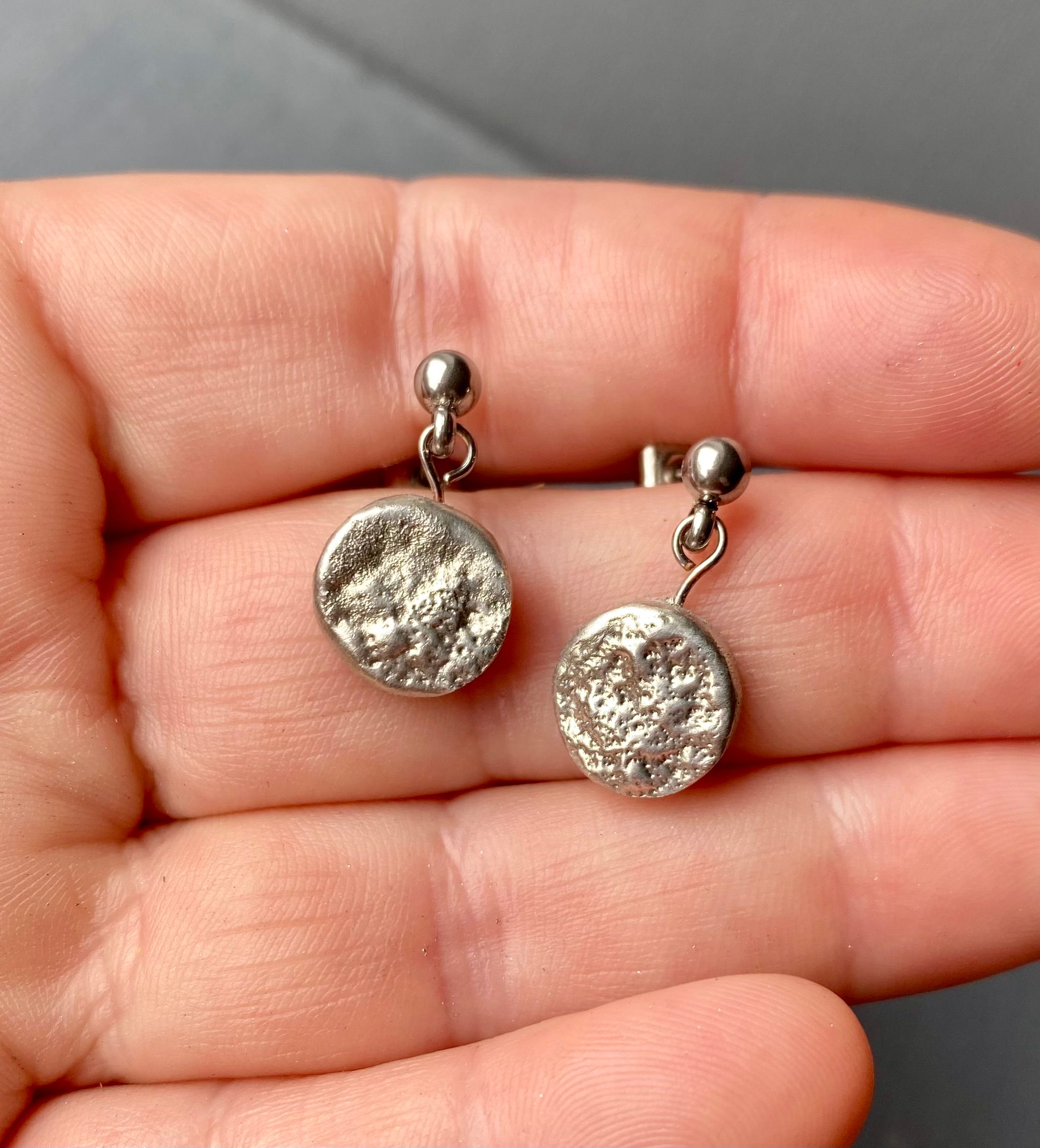 Textures of Scotland  - earrings