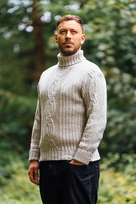 Celtic Knot Roll Neck