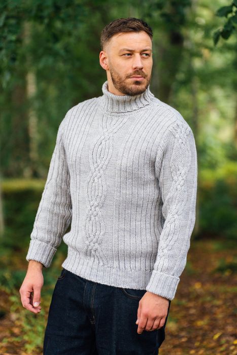 Celtic Knot Roll Neck