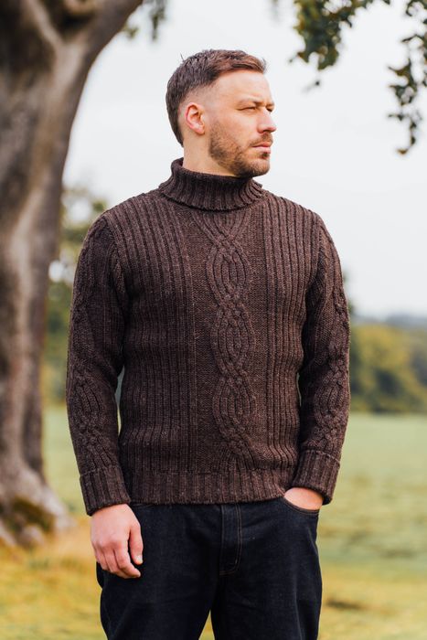 Celtic Knot Roll Neck