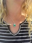 Green Queen Beetle Necklace