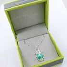 Green Queen Beetle Necklace