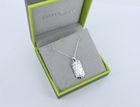 Textured Dog Tag Pendant