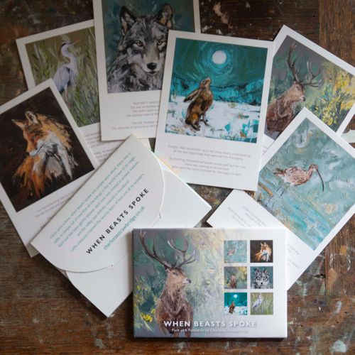 'When Beasts Spoke' Postcards