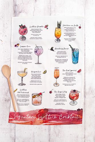 NEW Signature Scottish Cocktails Homeware Range