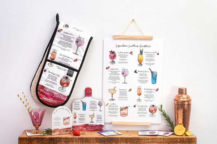 Signature Scottish Cocktails Homeware