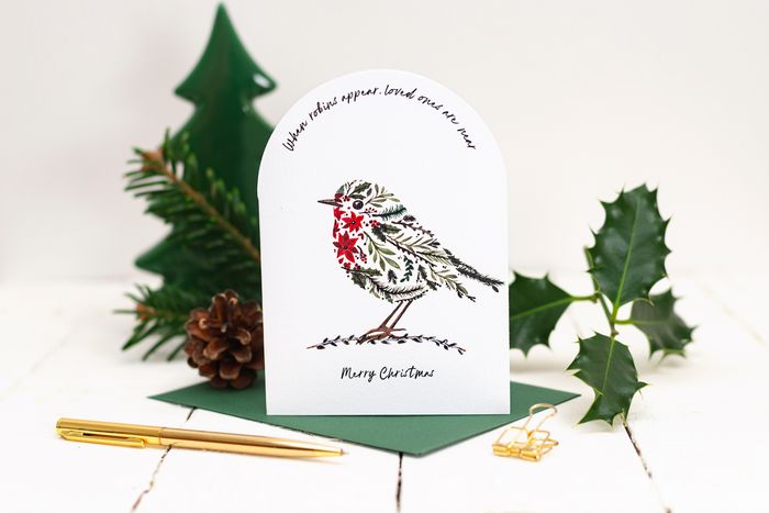 Poinsettia Christmas Robin Range