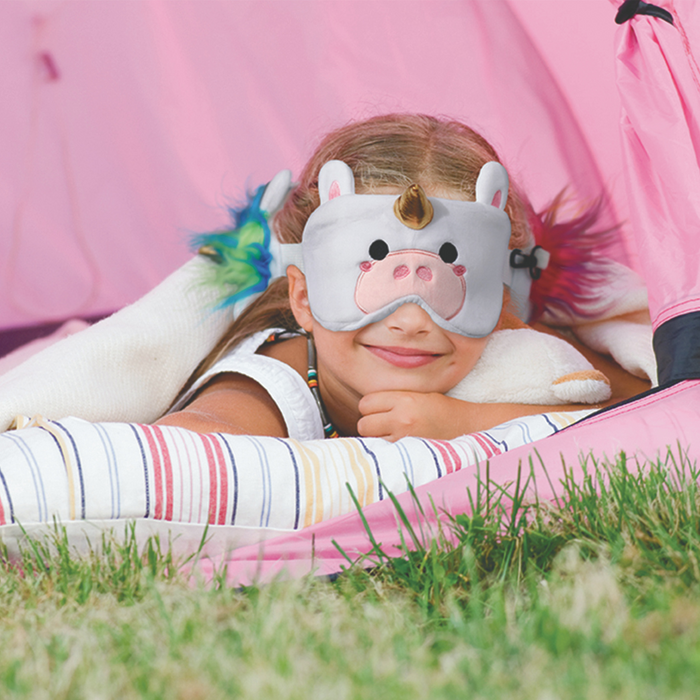 Relaxeazzz Travel Pillow & Eye Mask