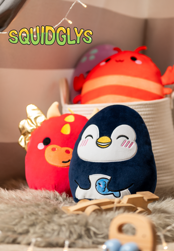 Squidglys Plush Toys