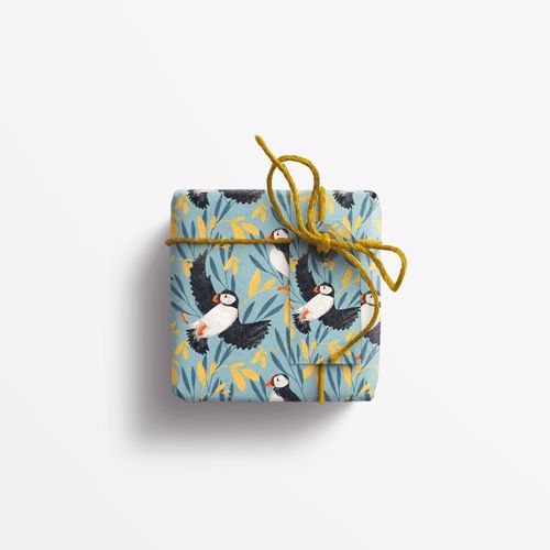 Puffin Gift Wrapping