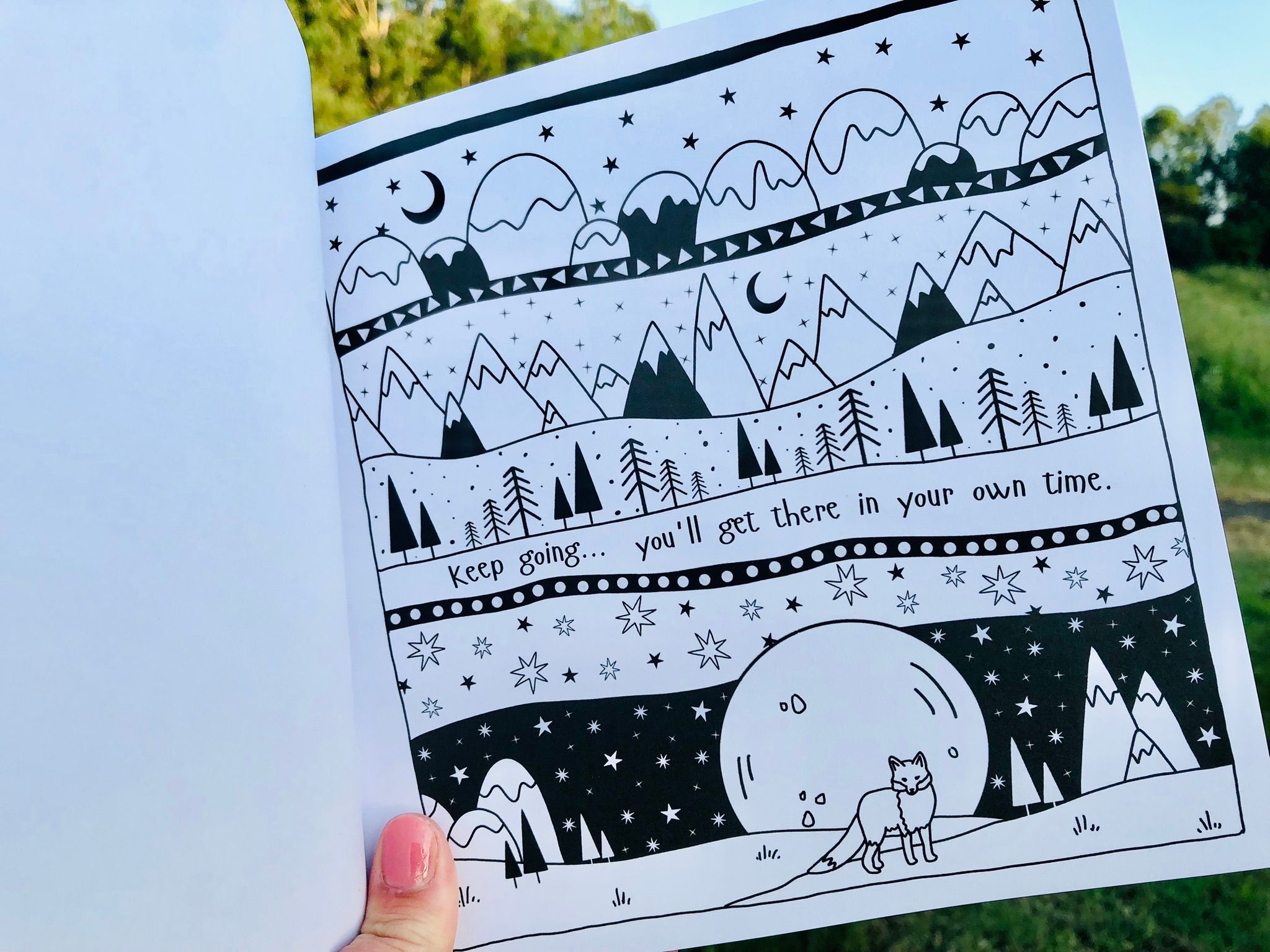 Colouring Book by Fox Under The Moon