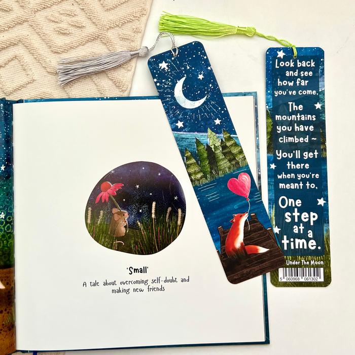 Fox & Rabbit Bookmarks With Tassel