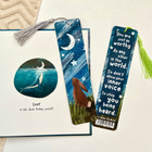 Fox & Rabbit Bookmarks With Tassel