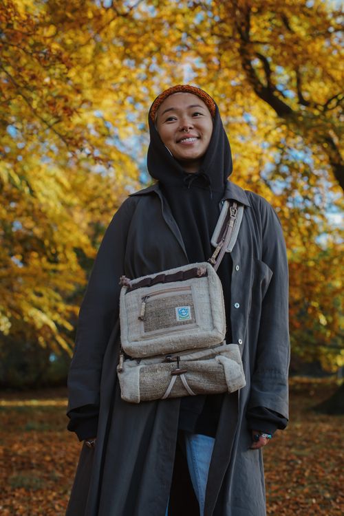 Hemp Utility + Rolling bag Set