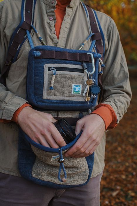 Hemp Utility + Rolling bag Set