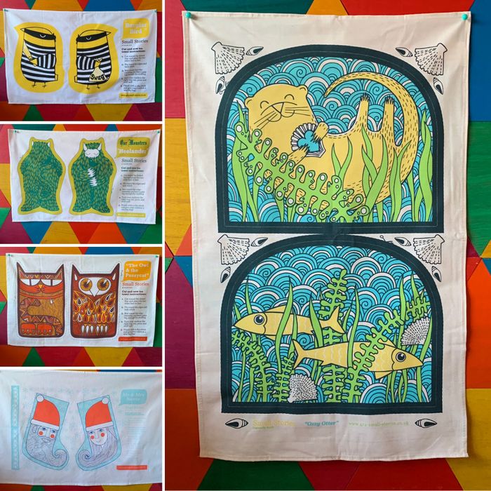 Cut and Sew tea towel collection