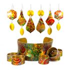 Assorted bangles and rings