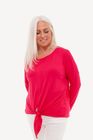 Bamboo Jersey Tie Front Top