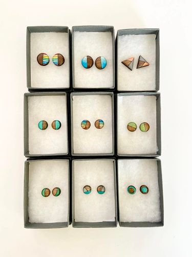 Walnut Studs