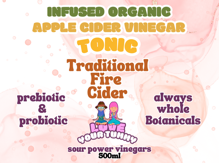 Fire Cider infused vinegar
