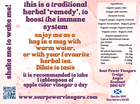 Fire Cider infused vinegar