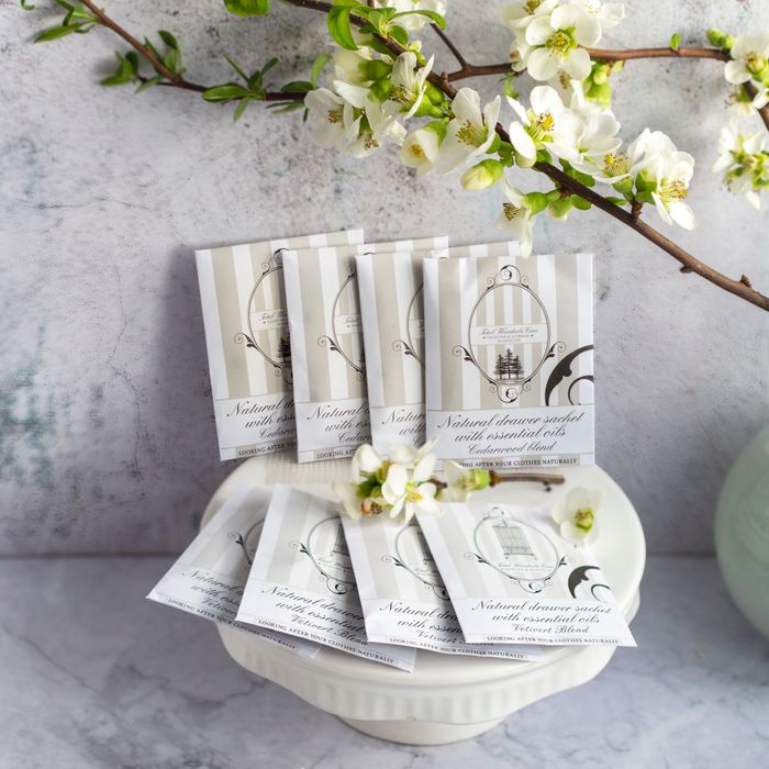 Drawer Sachets for Moth Protection and Freshness