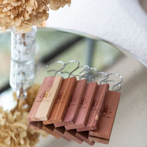 Natural Cedarwood Hanging Blocks