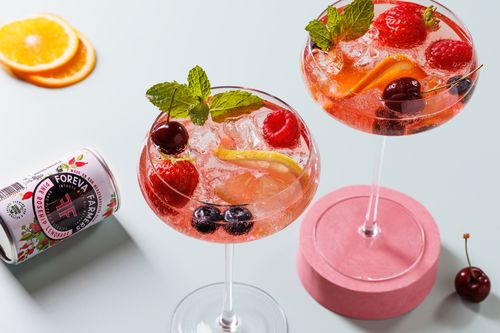 Pink Rosehip Lemonade