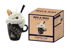 Black Coffee Cup Candle