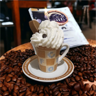 Cappuccino Cup & Saucer Candle