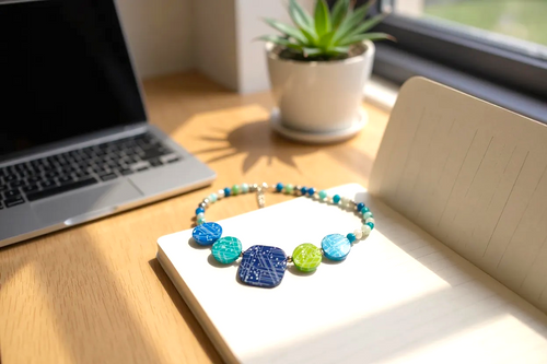 Paper & Wooden Necklaces