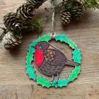 Wooden Bird decorations