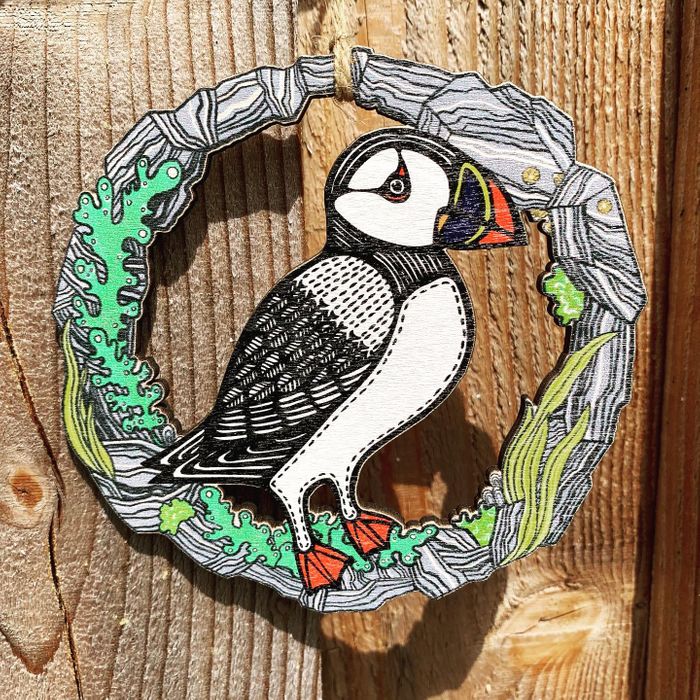 Wooden Bird decorations