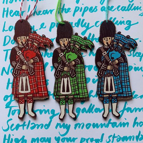 Scottish celebration decorations