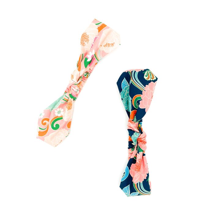Floral Knotted Elasticated Headband
