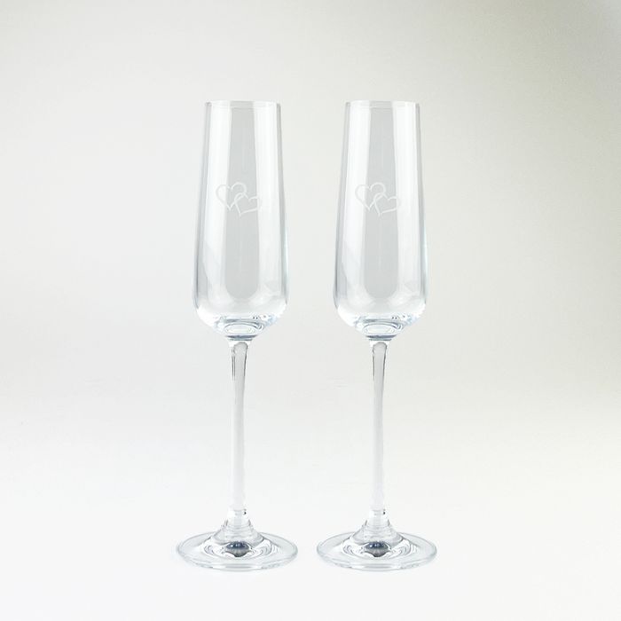 Set of 2 Champagne Flutes
