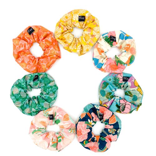Floral Rightsized Scrunchie