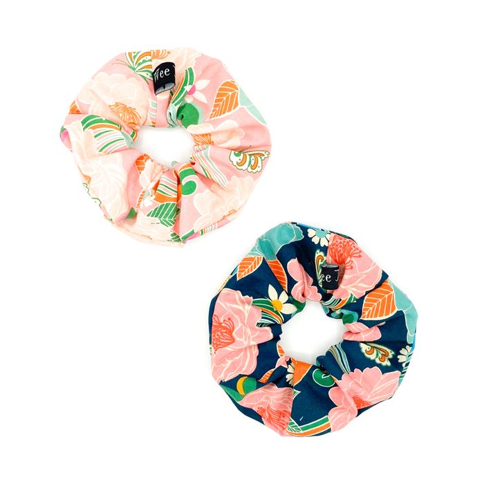 Floral Rightsized Scrunchie