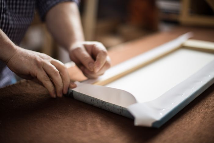 Hand Stretched Canvas