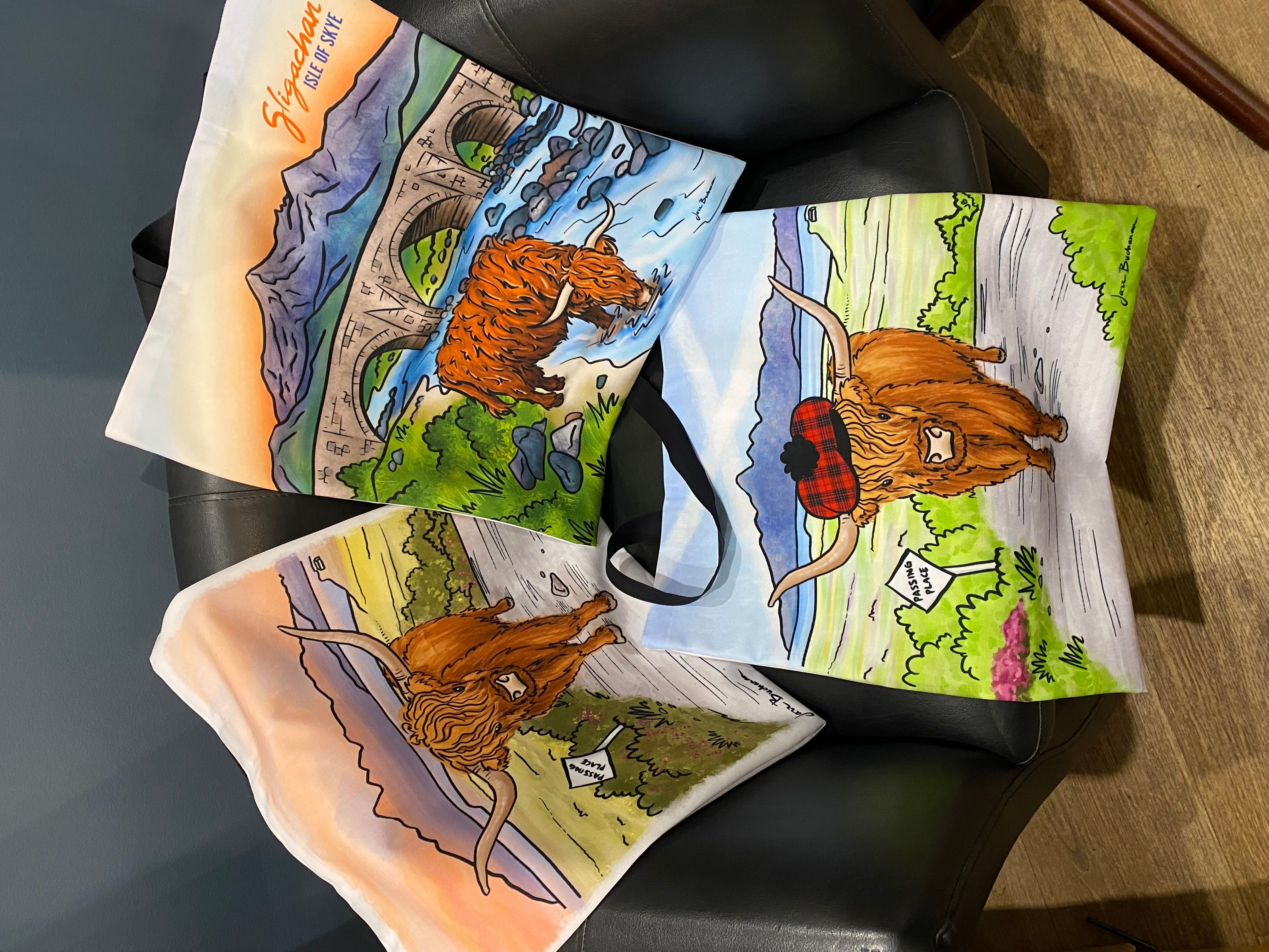 Custom designed merchandise