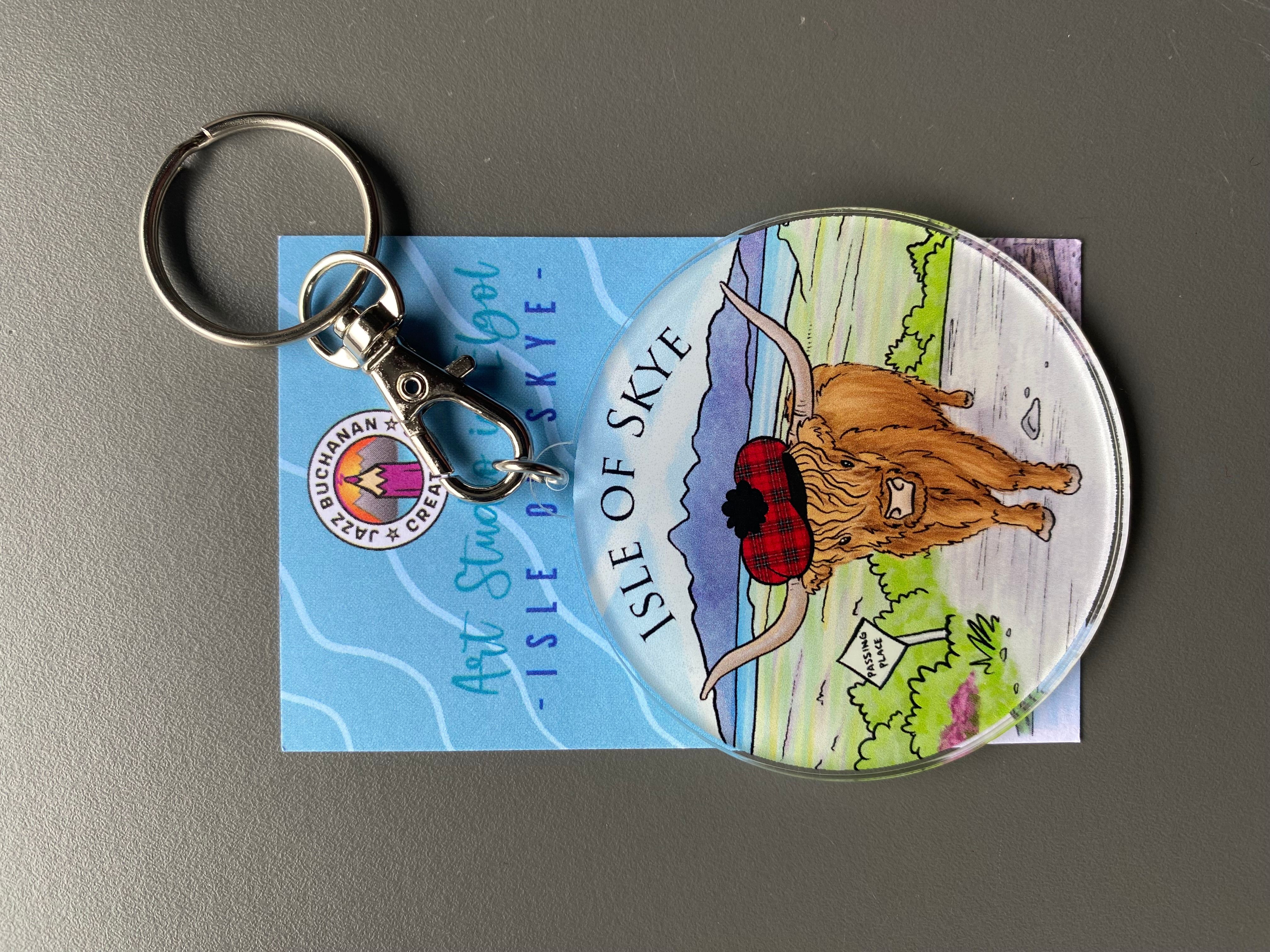 Keyrings and badges