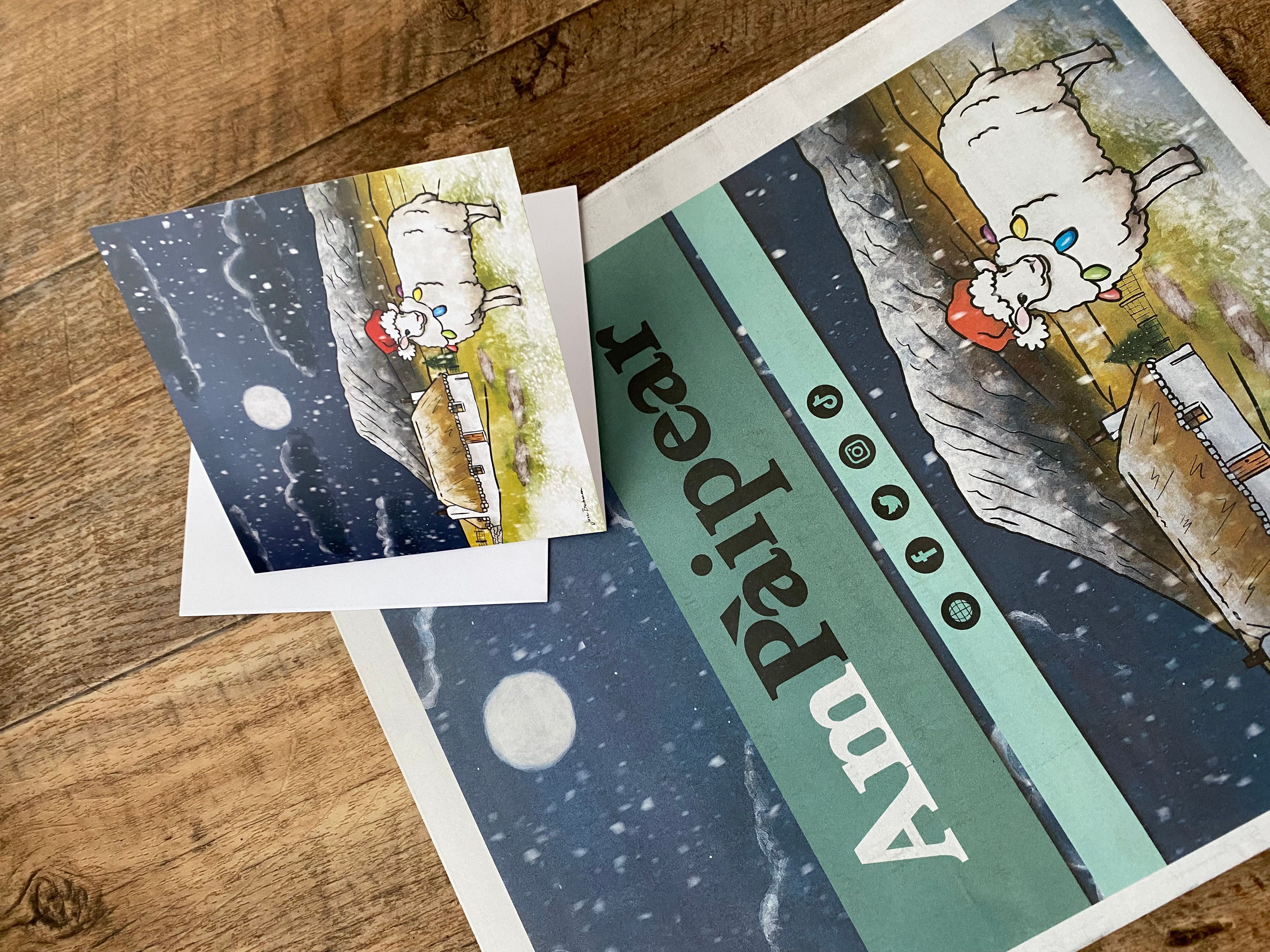 Custom illustrations for display or websites
