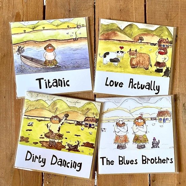 HollyRude Greeting Cards