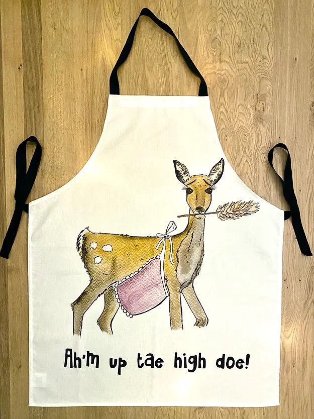 Up Tae High Doe Apron