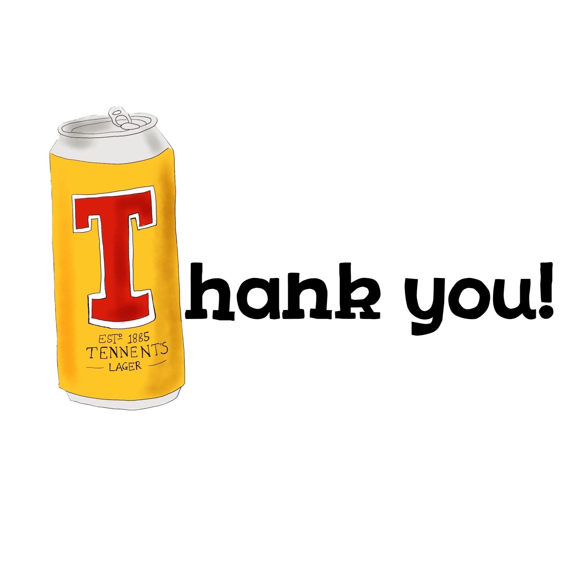 Thank You Greeting Card