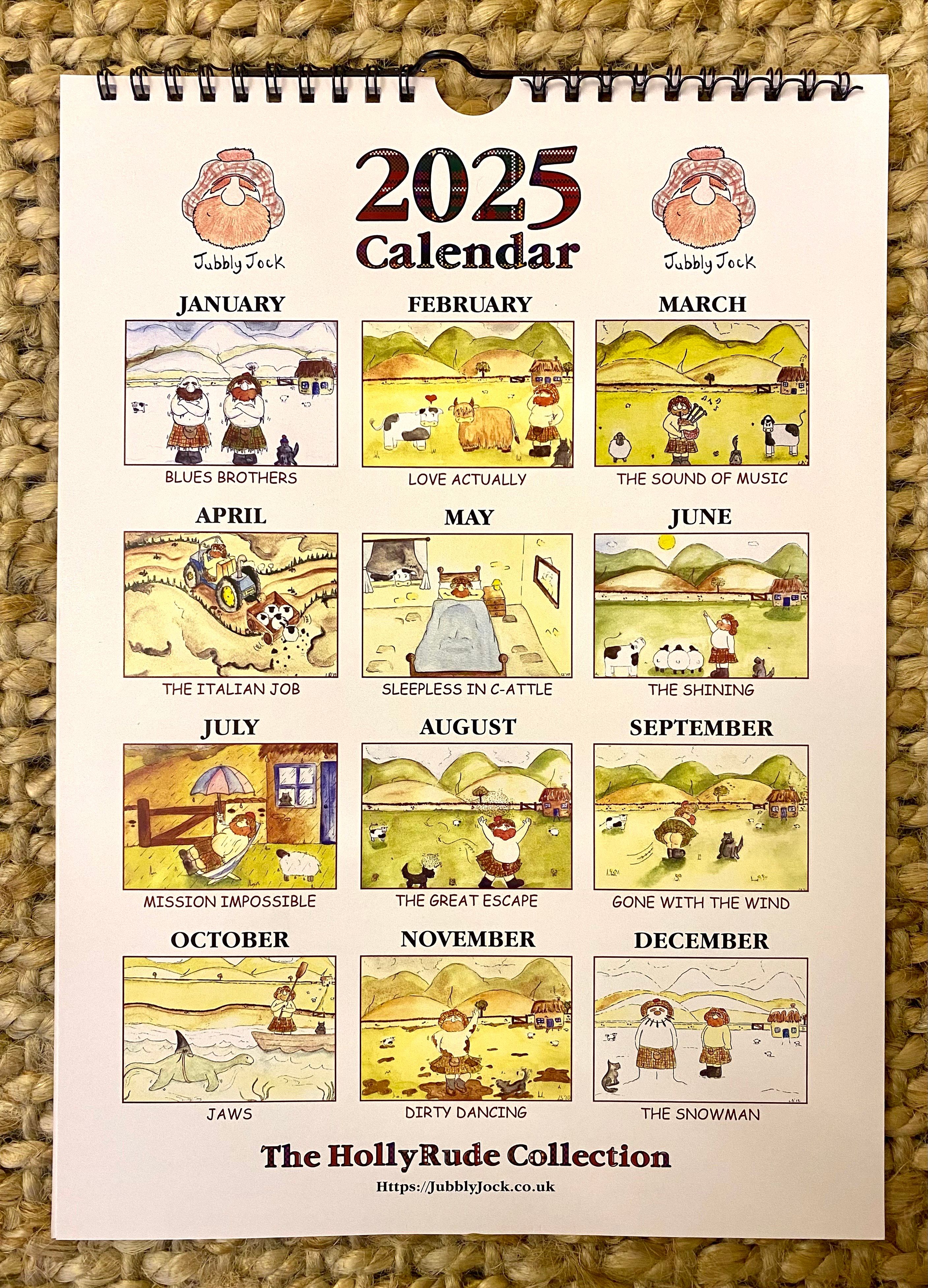 HollyRude Calendar