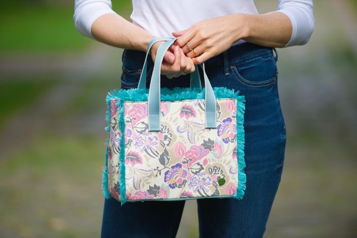 SS26 Jacobean Rose Printed Canvas